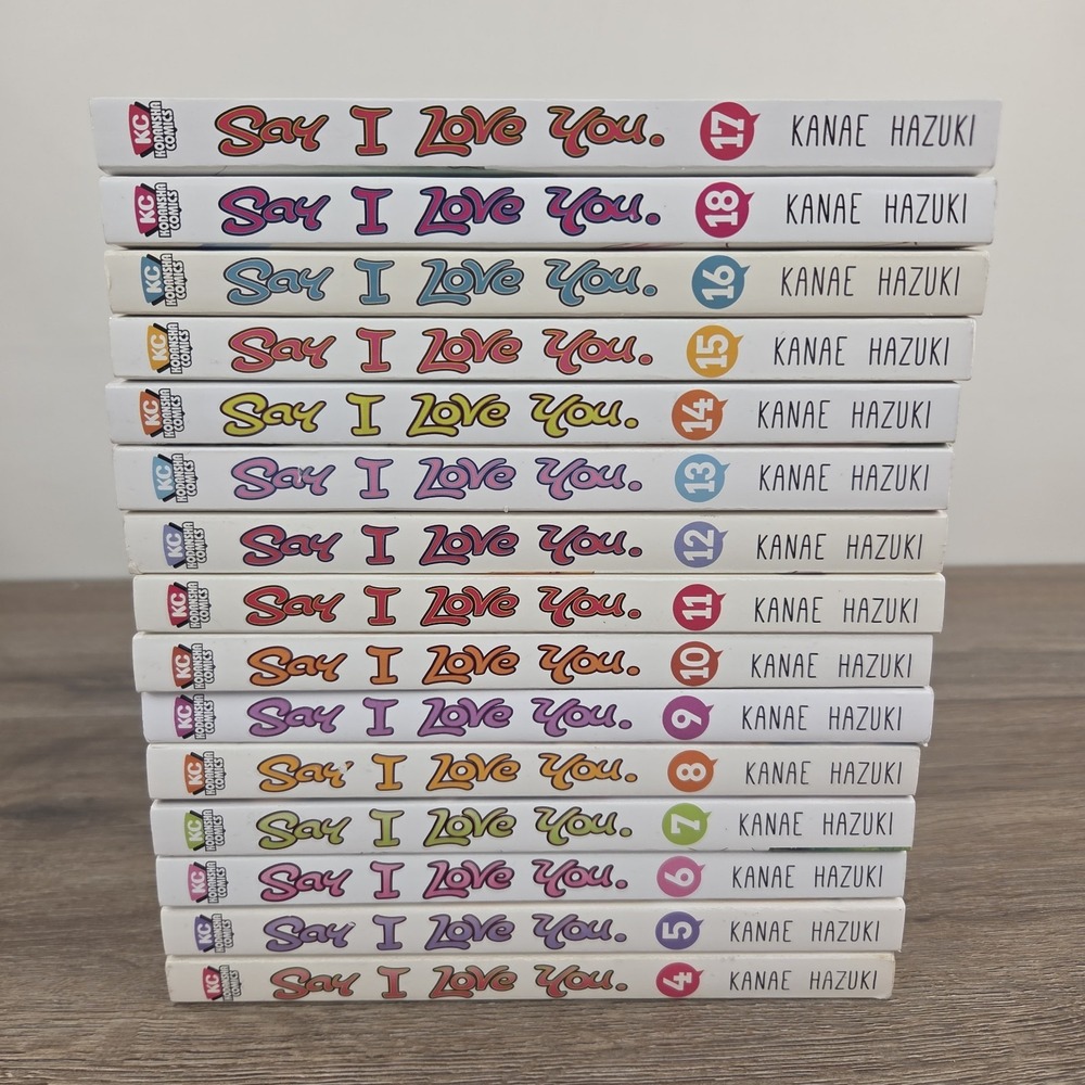 Say I Love You (Vol. 4-18) English Manga Graphic Novels Lot Of 15 Books EUC